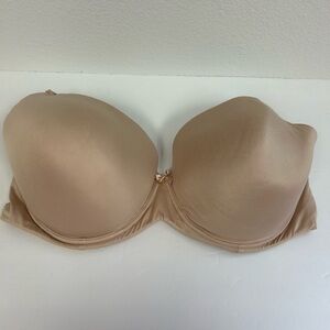 Gilligan O'Malley Nursing Maternity Bra Solid Beige Nursing Bra / 40 DDD